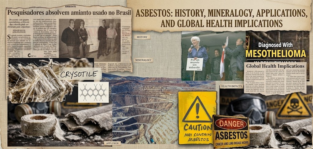Asbestos: History, Mineralogy, Applications, and Global Health Implications